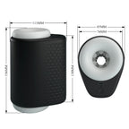 PRETTY LOVE - DJ GIRL MALE MASTURBATOR WITH VIBRATION 5 SETTINGS NEGRO