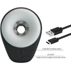 PRETTY LOVE - DJ GIRL MALE MASTURBATOR WITH VIBRATION 5 SETTINGS NEGRO