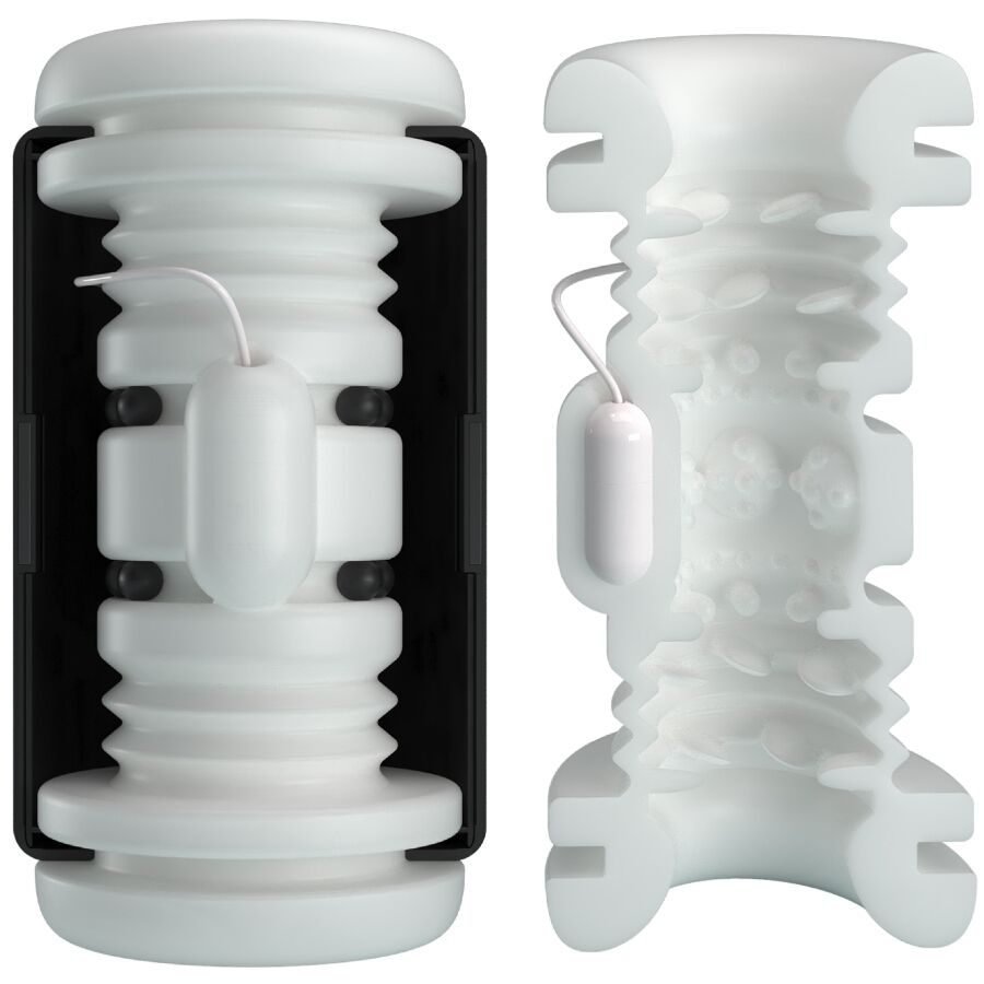 PRETTY LOVE - DJ GIRL MALE MASTURBATOR WITH VIBRATION 5 SETTINGS NEGRO