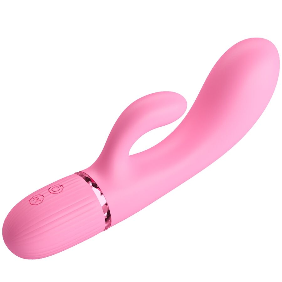 PRETTY LOVE - MARSKI RABBIT VIBRATOR & G-SPOT PINK