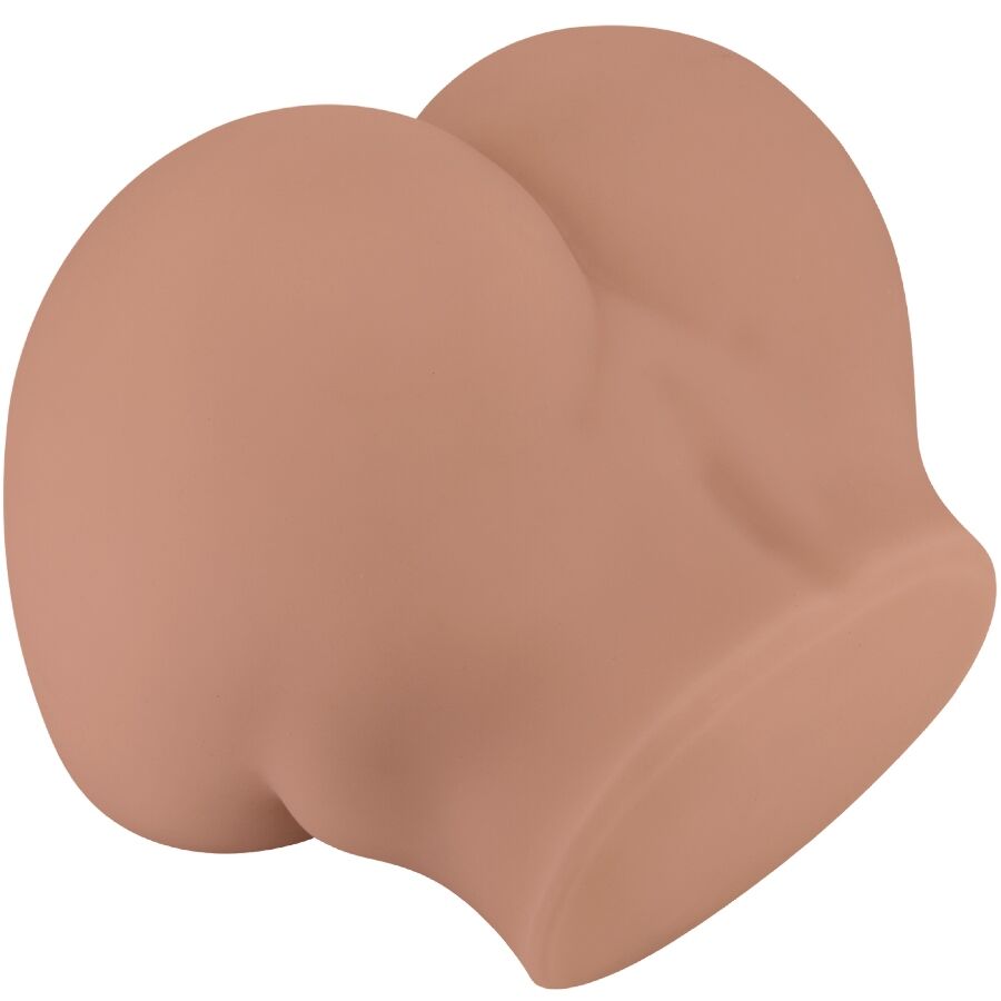 CRAZY BULL - BERNACE ASS VIBRATOR MIT REALISTISCHER VAGINA UND ANUS-FLEISCH-FERNBEDIENUNG