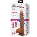 BAILE - BEAUTIFUL WILKS 5 SETTING REALISTIC VIBRATOR 25 CM MULATO