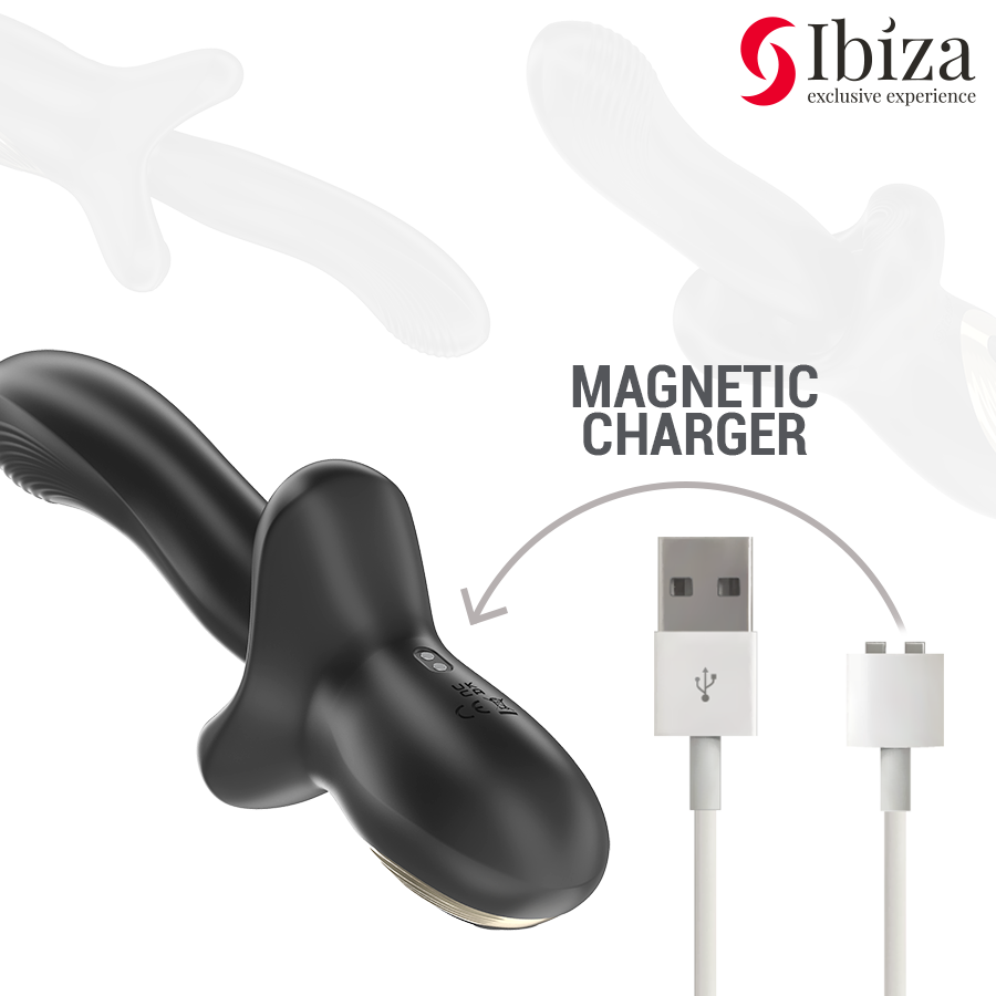IBIZA - POWERFUL VIBRATOR WITH THRUSTING AND BITING EFFECT