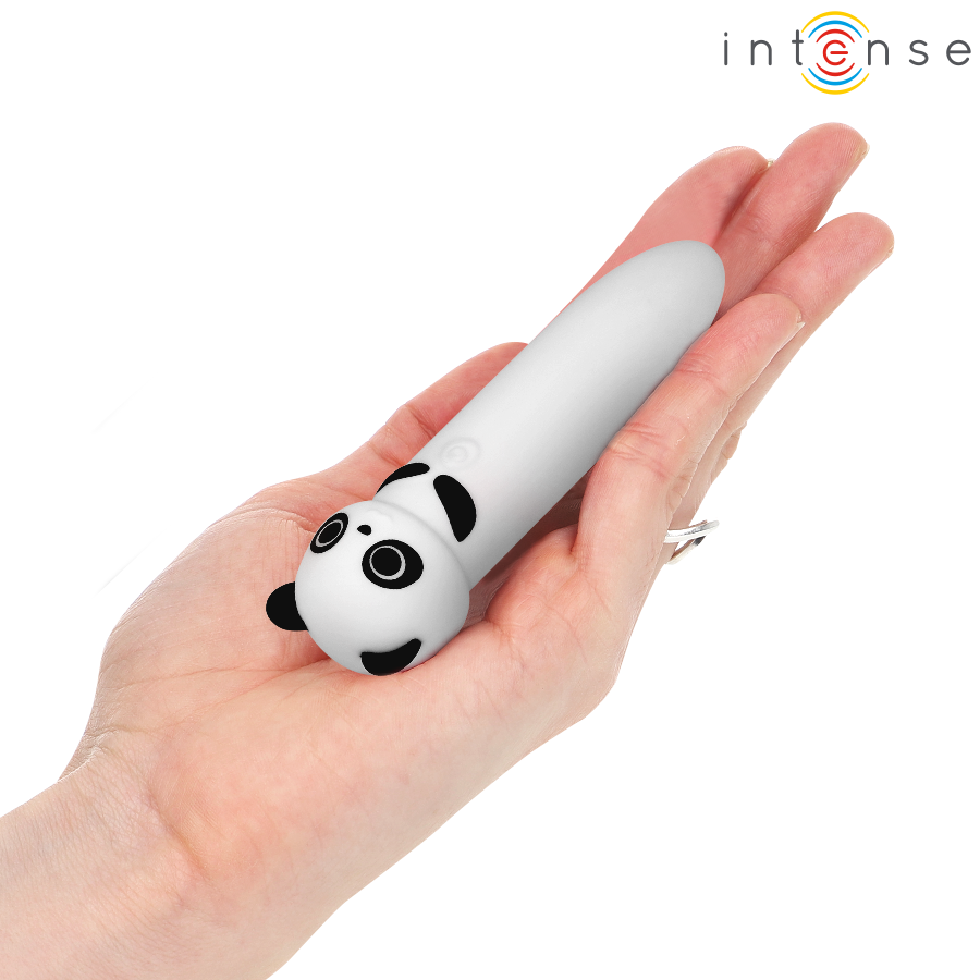 INTENSE - POH PANDA VIBRIERENDES BULLET, USB WIEDERAUFLADBAR, 10 X 2,2 CM