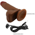 BAILE - ABEL REALISTIC DILDO 21 CM MULATTO