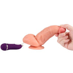 SHEQU - SOLDAT VIBRATOR DILDO MIT FERNBEDIENUNG 16 CM