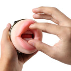 SHEQU - KAY DOUBLE MASTURBATOR WITH DUAL MOUTH AND VAGINA VIBRATION