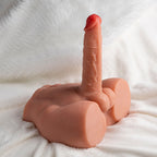 XISE - PEEL DILDO ASS REALISTISCHER DILDO-MASTURBATOR VORDERE POSITION MIT STOSS 17,5 CM