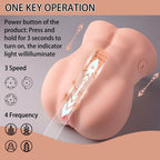 XISE - LYDIA FEMALE VAGINA MASTURBATOR WITH THRUSTING 25 CM