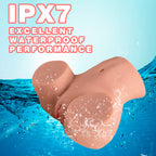 XISE - DANAE THRUSTING REALISTIC VAGINA MASTUBADOR WITH MULTI-POSITION VIBRATION