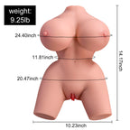 XISE - FRIEDA REALISTIC FEMALE TORSO WITH VIBRATION 36 CM