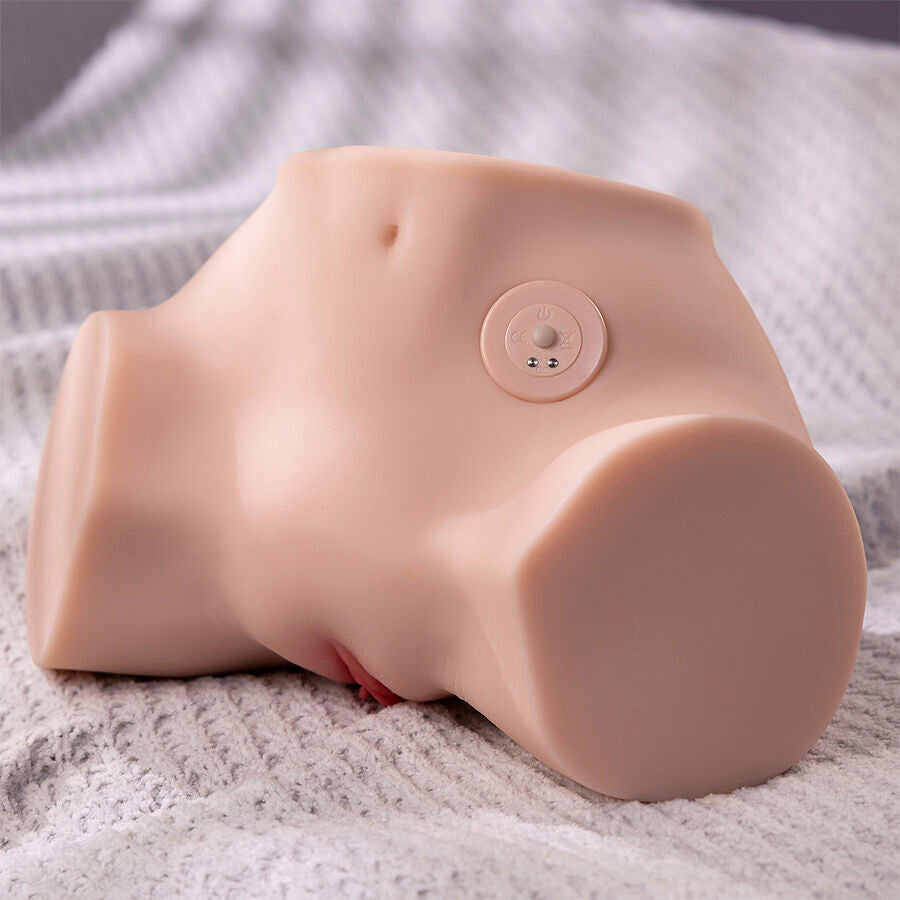 XISE - FENNIE SHAKING REALISTIC MULTIPOSITION VAGINA AND ANUS MASTURBATOR WITH VIBRATION