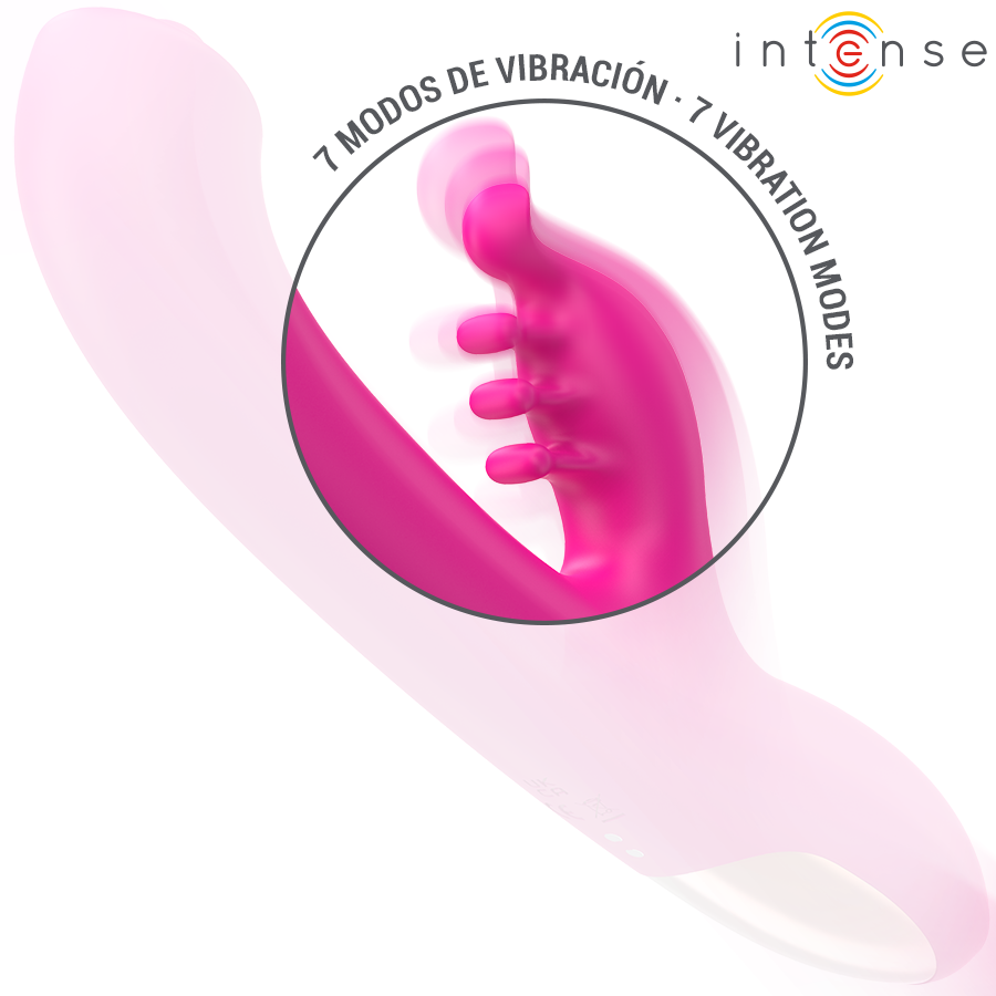 INTENSE - CHRISTINA MULTIFUNCTION RABBIT VIBRATOR 22.5 CM PINK
