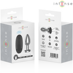 INTENSE - ANAL PLUG 10 VIBRATIONS METAL WITH REMOTE CONTROL S