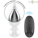 INTENSE - ANAL PLUG 10 VIBRATIONS METAL WITH REMOTE CONTROL M
