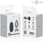 INTENSE - ANAL PLUG 10 VIBRATIONS METAL WITH REMOTE CONTROL M