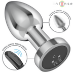 INTENSE - ANAL PLUG 10 VIBRATIONS METAL WITH REMOTE CONTROL M