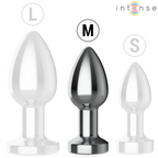 INTENSE - ANAL PLUG 10 VIBRATIONS METAL WITH REMOTE CONTROL M