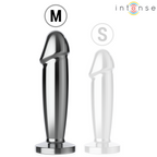 INTENSE - ANAL PLUG 10 VIBRATIONS METAL DILDO WITH REMOTE CONTROL M