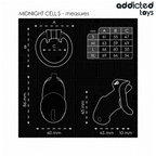 ADDICTED TOYS LOCKED - MINDNIGHT CELL PENIS CAGE SIZE S 4.8 CM