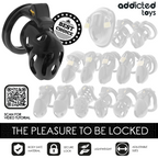 ADDICTED TOYS LOCKED - SEALED CRYPT PENIS CAGE 8 CM