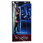 CALEXOTICS - SCANDAL CROSS-SHAPED DOOR HANDCUFFS