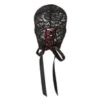 CALEXOTICS - SCANDAL BLACK LACE BALALAVA WITH BOW