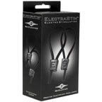 ELECTRASTIM - PRESTIGE ELECTRA LOOPS ADJUSTABLE COCK RINGS BLACK
