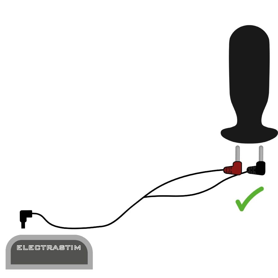 ELECTRASTIM - 90-DEGREE STIMULATOR CABLES