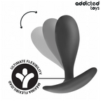 ADDICTED TOYS - SET OF 3 ANAL PLUG SILICONE MODEL 2