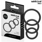 ADDICTED TOYS - SET OF SILICONE RINGS MODEL 2