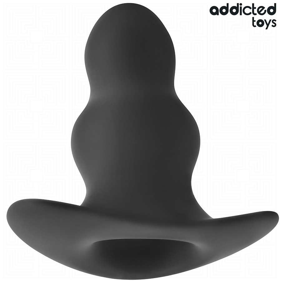 ADDICTED TOYS - HOLLOW ANAL PLUG SILICONE SIZE XL 13.9 CM