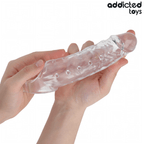 ADDICTED TOYS - TRANSPARENT PENIS EXTENSON SIZE S 23 CM