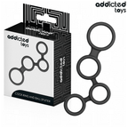 ADDICTED TOYS - PENIS RING WITH DIVIDERS FOR TESTICLES