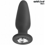 ADDICTED TOYS - ANAL PLUG WITH JEWEL SILICONE SIZE L 12.6 CM
