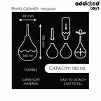 ADDICTED TOYS - TRAVEL ANAL CLEANER SIZE M 160 ML