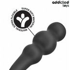 ADDICTED TOYS - ANAL PLUG WITH RING SILICONE MODEL 1