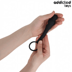 ADDICTED TOYS - ANAL PLUG WITH RING SILICONE MODEL 1