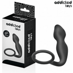 ADDICTED TOYS - ANAL PLUG WITH RING SILICONE MODEL 2