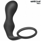ADDICTED TOYS - ANAL PLUG WITH RING SILICONE MODEL 3