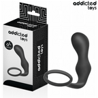ADDICTED TOYS - ANAL PLUG WITH RING SILICONE MODEL 3