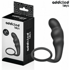 ADDICTED TOYS - ANAL PLUG WITH RING SILICONE MODEL 4
