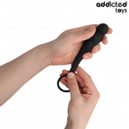 ADDICTED TOYS - ANAL PLUG WITH RING SILICONE MODEL 4