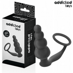 ADDICTED TOYS - ANAL PLUG WITH RING SILICONE MODEL 5