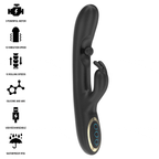 IBIZA - POWERFUL RABBIT VIBRATOR WITH MASSAGING ROLLING PEARL