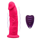 SILEXD - REALISTIC PENIS MODEL 2 PINK + REMOTE CONTROL LRS 17 CM