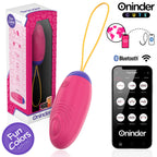 ONINDER CUTE - LOVE PLEASURE VIBRO-WAVE TAPPING SILICONE EGG - FREE WORLDWIDE APP
