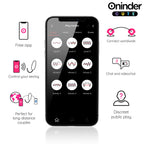 ONINDER CUTE - LOVE PLEASURE VIBRO-WAVE TAPPING SILICONE EGG - FREE WORLDWIDE APP