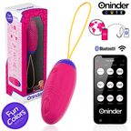 ONINDER CUTE - LOVE PLEASURE VIBRO-WAVE TAPPING SILICONE EGG - FREE WORLDWIDE APP