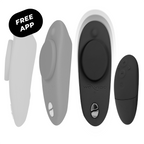 WE-VIBE - MOXIE + BLACK CLITORAL VIBRATOR